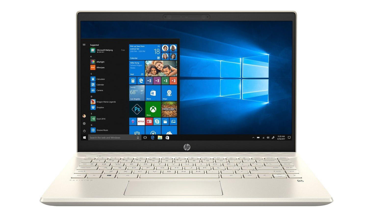 HP Pavilion 14-ce3020nw Warm Gold